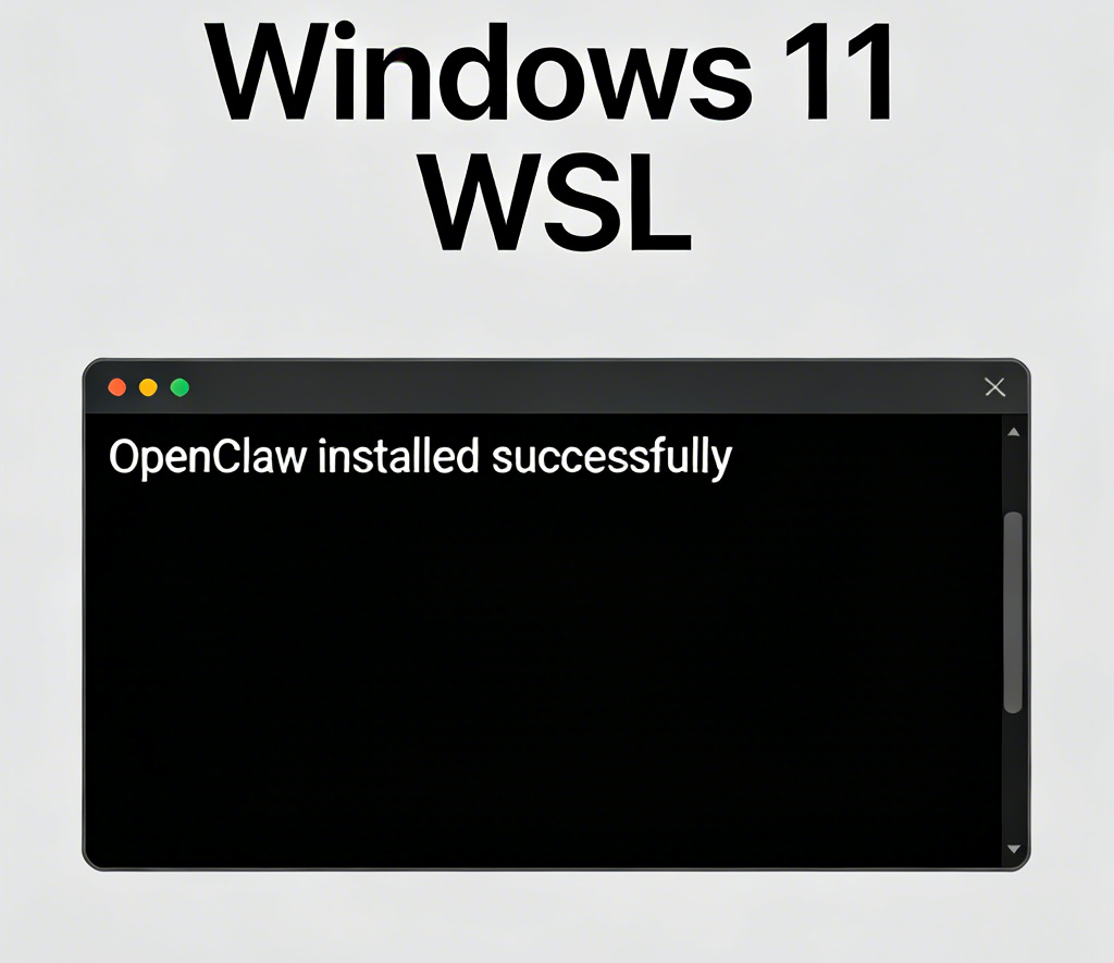Windows 11 环境下 WSL 安装 OpenClaw 完整指南